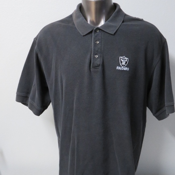 oakland raiders golf shirt